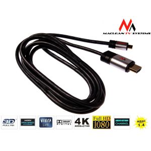 PRZEWÓD MICROHDMI-HDMI V1.4 1.8M MACLEAN MCTV-604