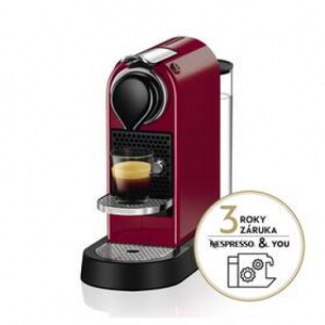 Ekspres do kawy Krups Nespresso Citiz XN741510 Czerwone