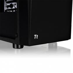 Versa J21 USB3.0 Tempered Glass - Black