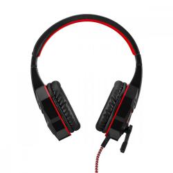 Słuchawki z mikrofonem dla graczy Prime Basic Red Edition