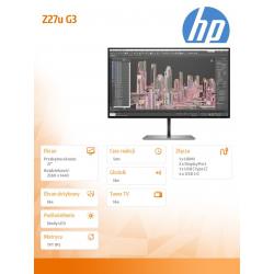 Monitor Z27u G3 QHD Display USB-C 1B9X2AA