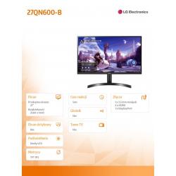 Monitor 27QN600-B 27 cali QHD IPS HDR10 AMD FreeSync