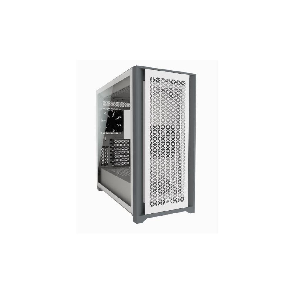 5000D Airflow TG White Mid Tower ATX