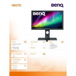 Monitor 27 SW271C LED 5ms/QHD/IPS/HDMI/DP/USB