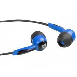 Słuchawki przewodowe, nauszne BASIC 604 Czarno-niebieskie