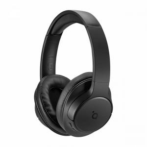 Słuchawki bezprzewodowe z mikrofonem BH317   Bluetooth wokółuszne, czarne