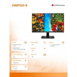 Monitor 24MP500-B 23,8 cala IPS FullHD 5ms 16:9