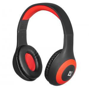 Słuchawki bezprzewodowe nauszne FREEMOTION B575 czarno-czerwone