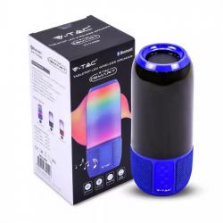 Głośnik przenośny Bluetooth LED Niebieski