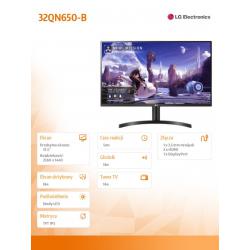 Monitor 32QN650-B 31.5 cala QHD IPS HDR10 AMD FreeSync
