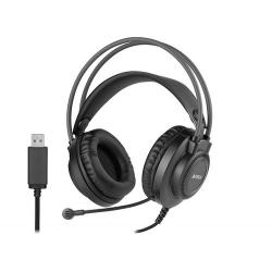 Słuchawki FStyle FH200U (USB) czarne