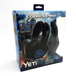 Słuchawki gamingowe nauszne przewodowe Cobra Pro Yeti MT3599 z mikrofonem
