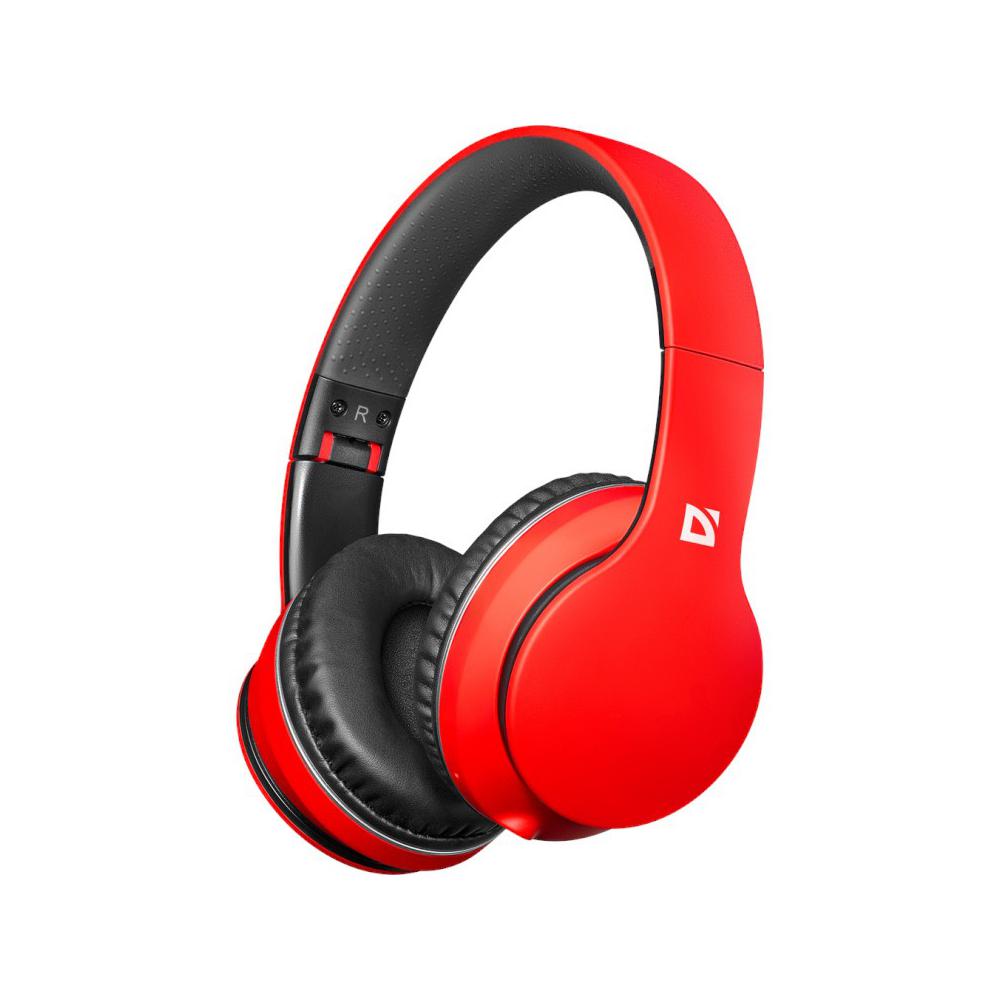 Słuchawki bezprzewodowe nauszne Freemotion B580 Czerwone