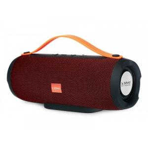 Bezprzewodowy Głośnik Bluetooth, czerwony, BS-022