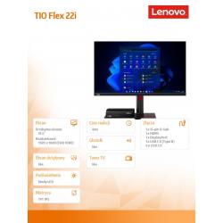 Monitor Tiny In One ThinkCentre 22i LCD FLEX - 21.5 12BLMAT6EU